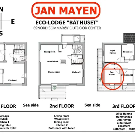 Gæstehus Båthuset 69nord *